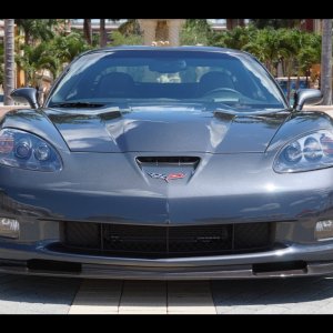 2009 Corvette ZR1 in Cyber Gray Metallic