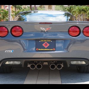 2009 Corvette ZR1 in Cyber Gray Metallic