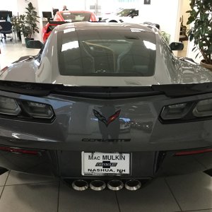 2016 Corvette Z06 Coupe in Shark Gray Metallic