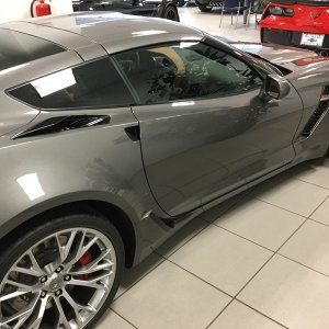 2016 Corvette Z06 Coupe in Shark Gray Metallic