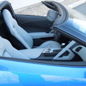 2014 Corvette Stingray Coupe in Laguna Blue Metallic