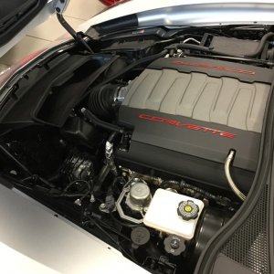 2016 Corvette Stingray Z51 Coupe in Blade Silver Metallic