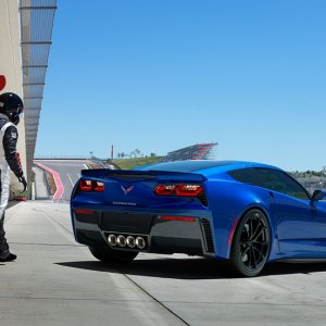 2017 Corvette Grand Sport in Admiral Blue Metallic