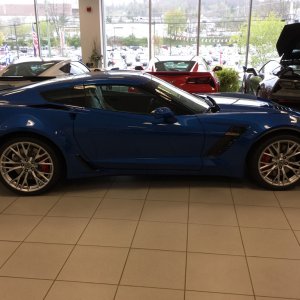 2016 Corvette Z06 2LZ - Laguna Blue Metallic