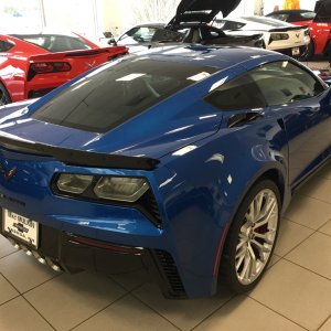 2016 Corvette Z06 2LZ - Laguna Blue Metallic