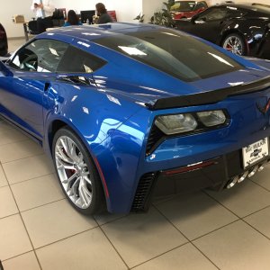 2016 Corvette Z06 2LZ - Laguna Blue Metallic