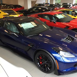 2016 Corvette Z06 - Admiral Blue Metallic