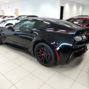 2019 Corvette Z06 Coupe in Black