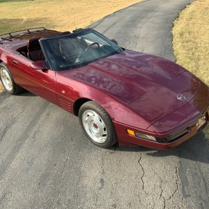 1993 Corvette 40th Anniversary Convertible