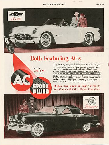 1953 Corvette Advertisement