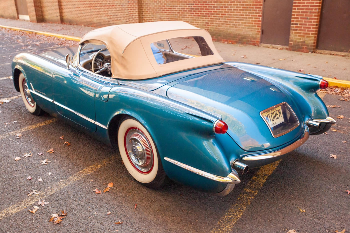 1954 Corvette in Pennant Blue