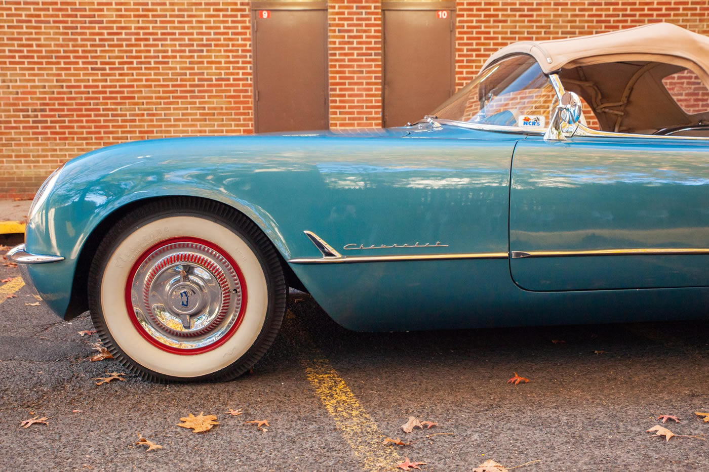 1954 Corvette in Pennant Blue