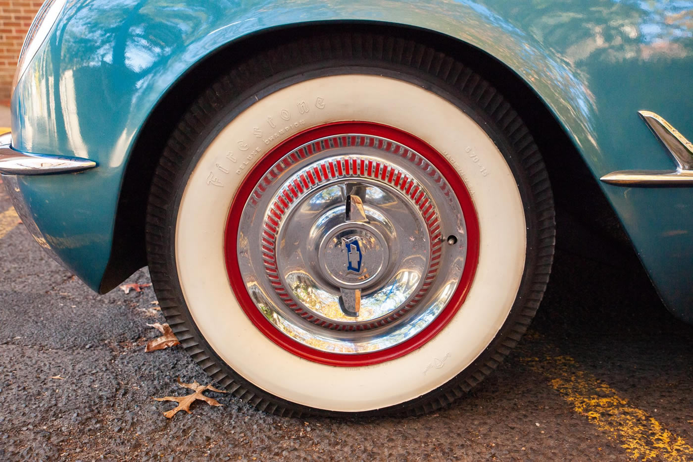 1954 Corvette in Pennant Blue