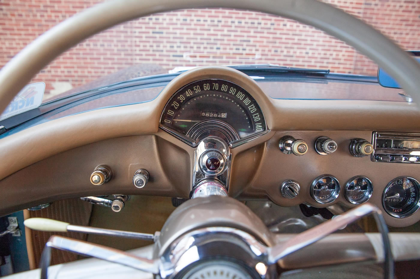 1954 Corvette in Pennant Blue