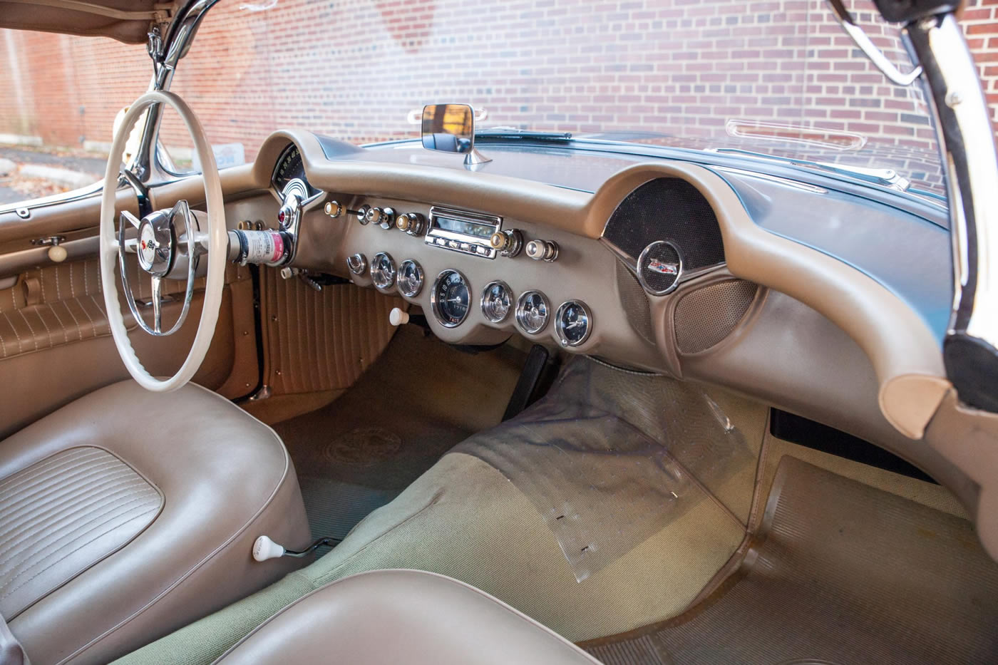 1954 Corvette in Pennant Blue