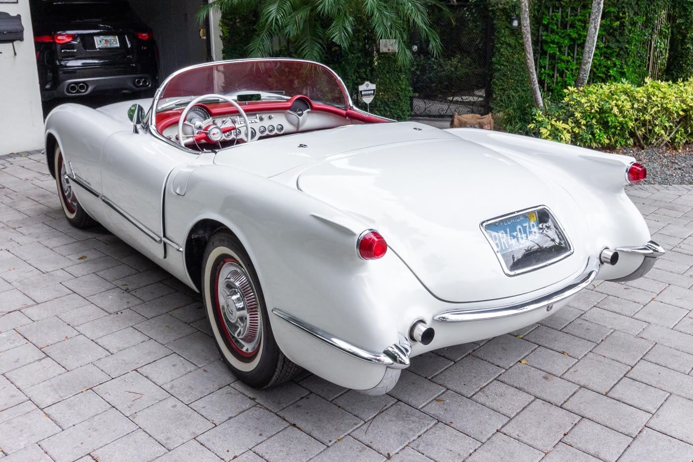 1954 Corvette in Polo White