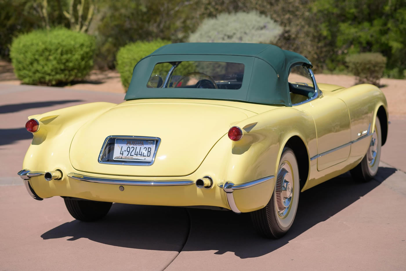 1955 Corvette 265 3-Speed in Harvest Gold