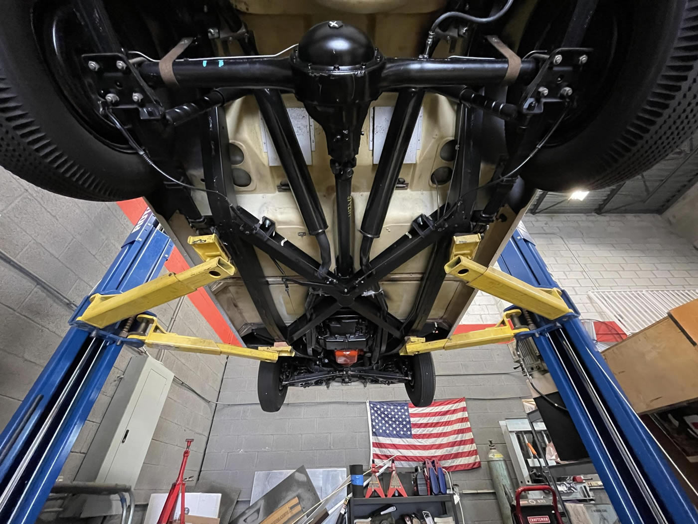 1955 Corvette in Polo White