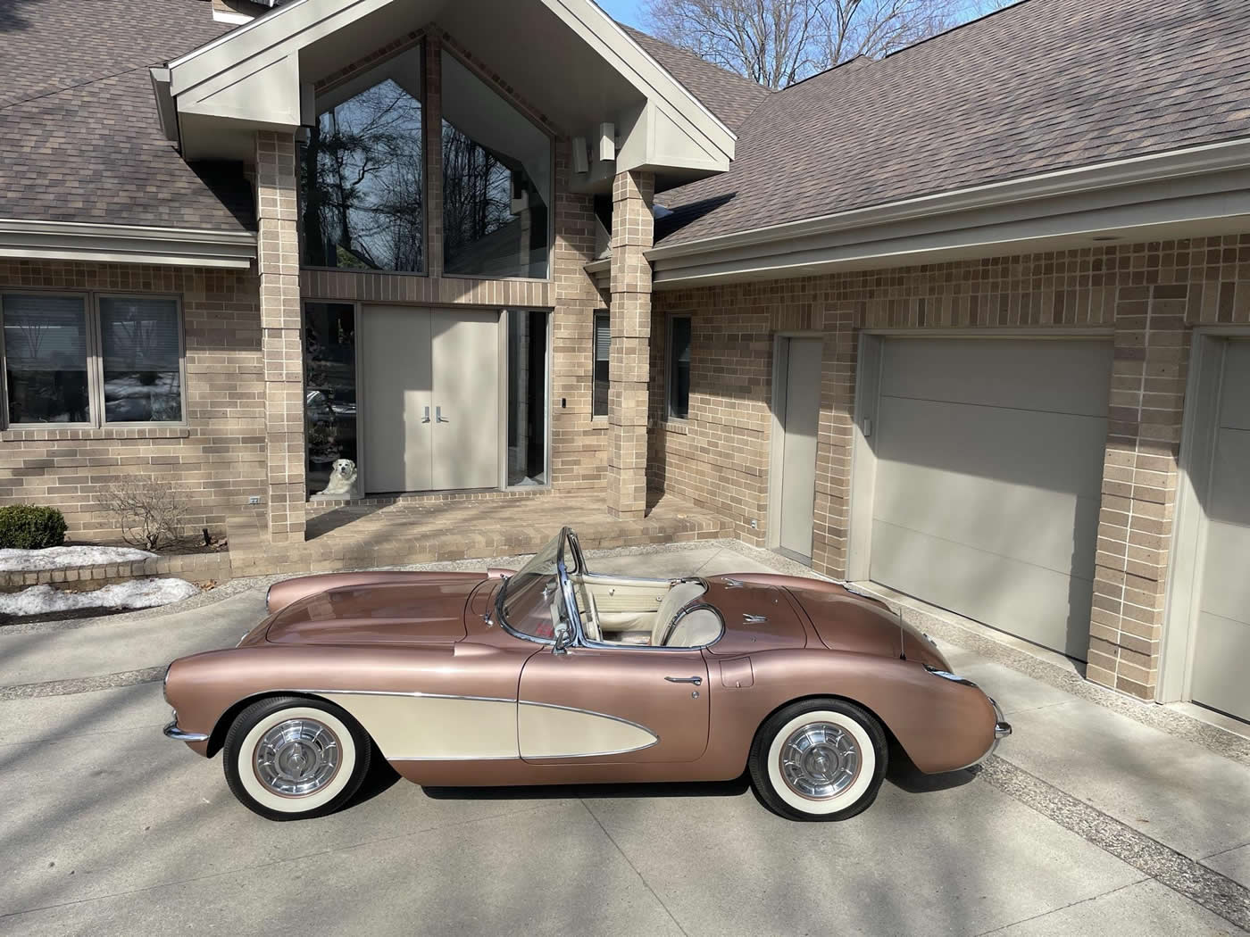 1956 Chevrolet Corvette 265/225 3-Speed in Aztec Copper