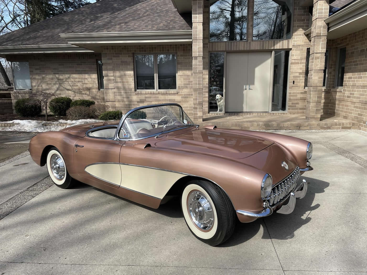 1956 Chevrolet Corvette 265/225 3-Speed in Aztec Copper