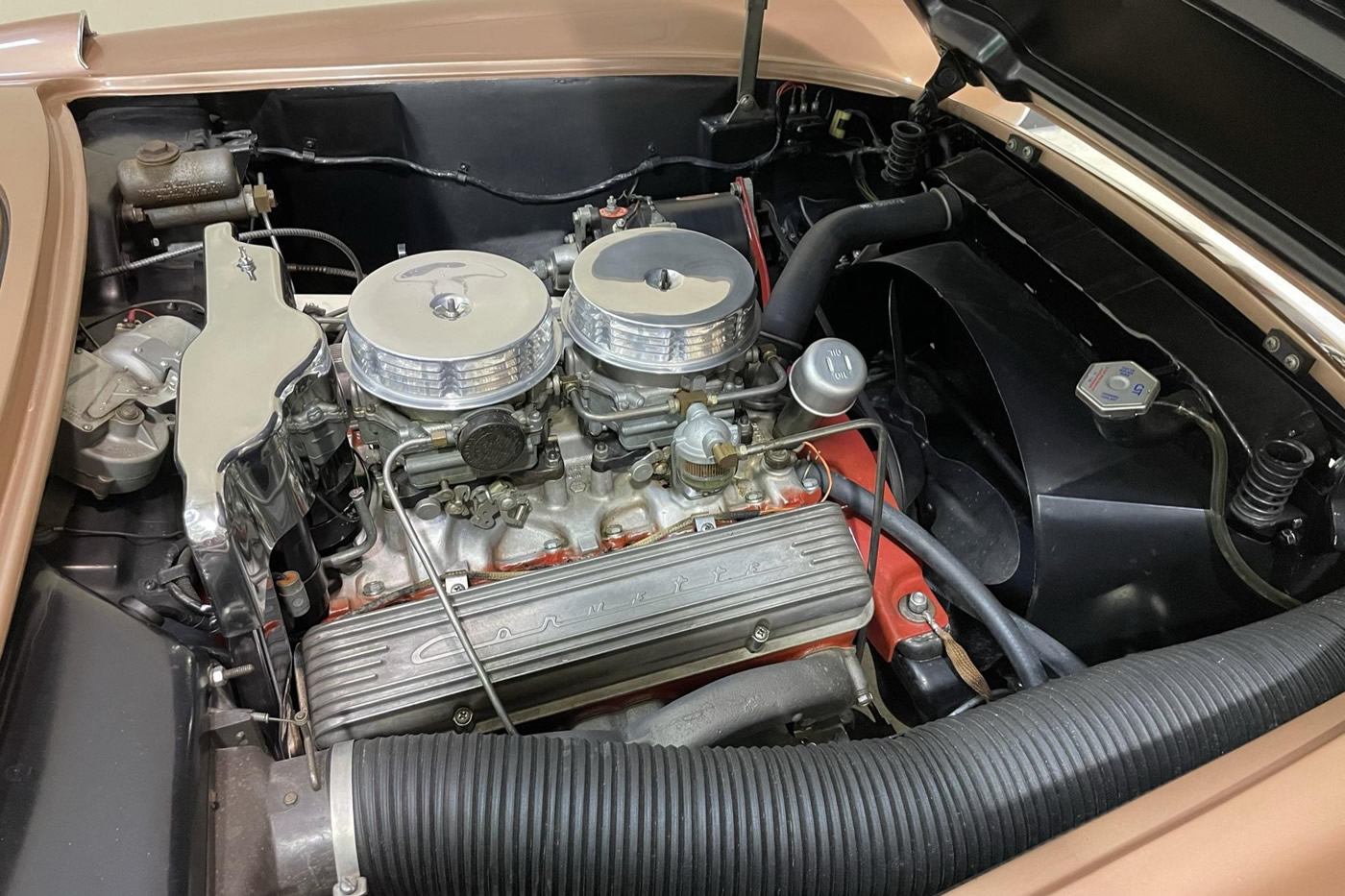 1956 Chevrolet Corvette 265/225 3-Speed in Aztec Copper