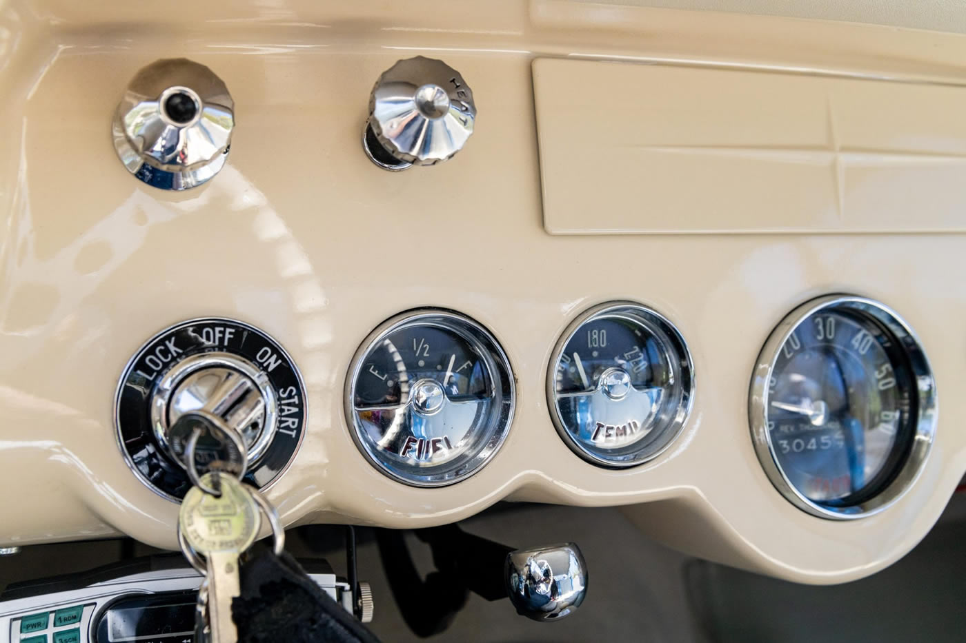 1956 Corvette in Arctic Blue