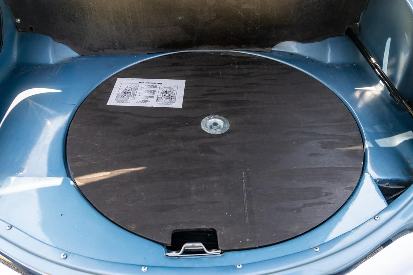 1956 Corvette in Arctic Blue