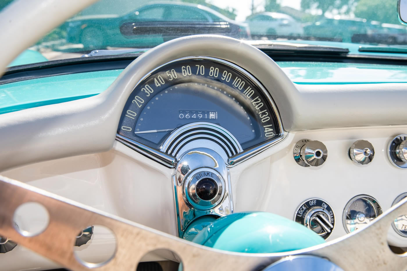 1956 Corvette in Cascade Green