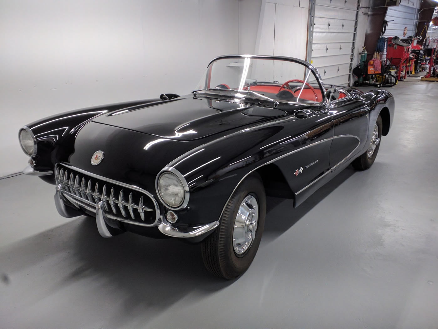 1957 Corvette in Onyx Black