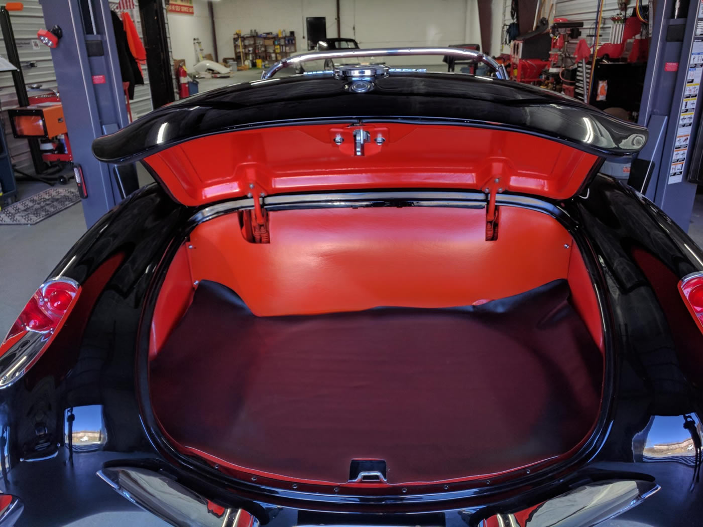 1957 Corvette in Onyx Black