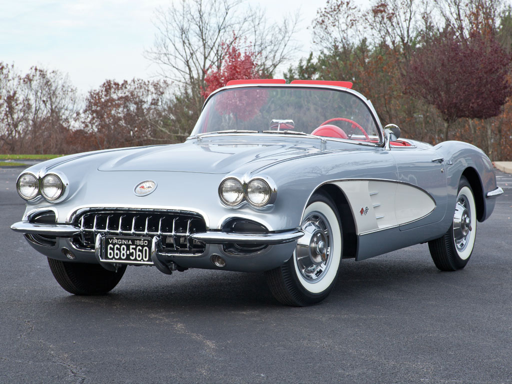 1960 Corvette in Sateen Silver
