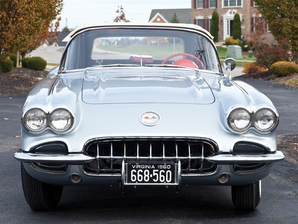 1960 Corvette in Sateen Silver