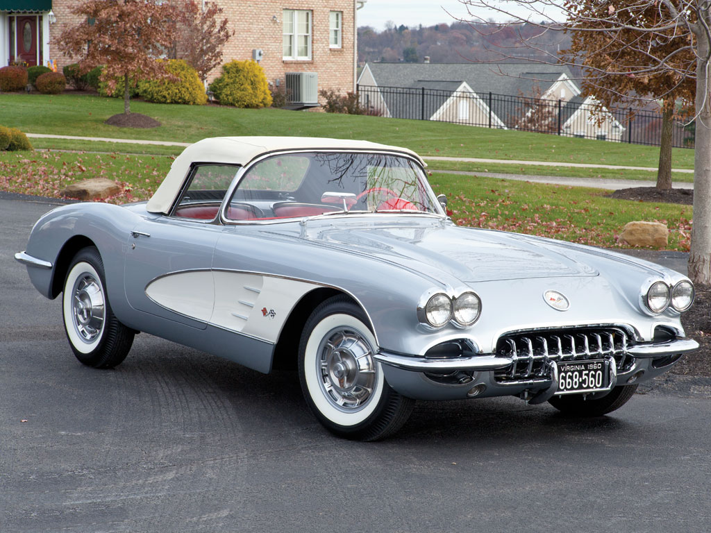 1960 Corvette in Sateen Silver