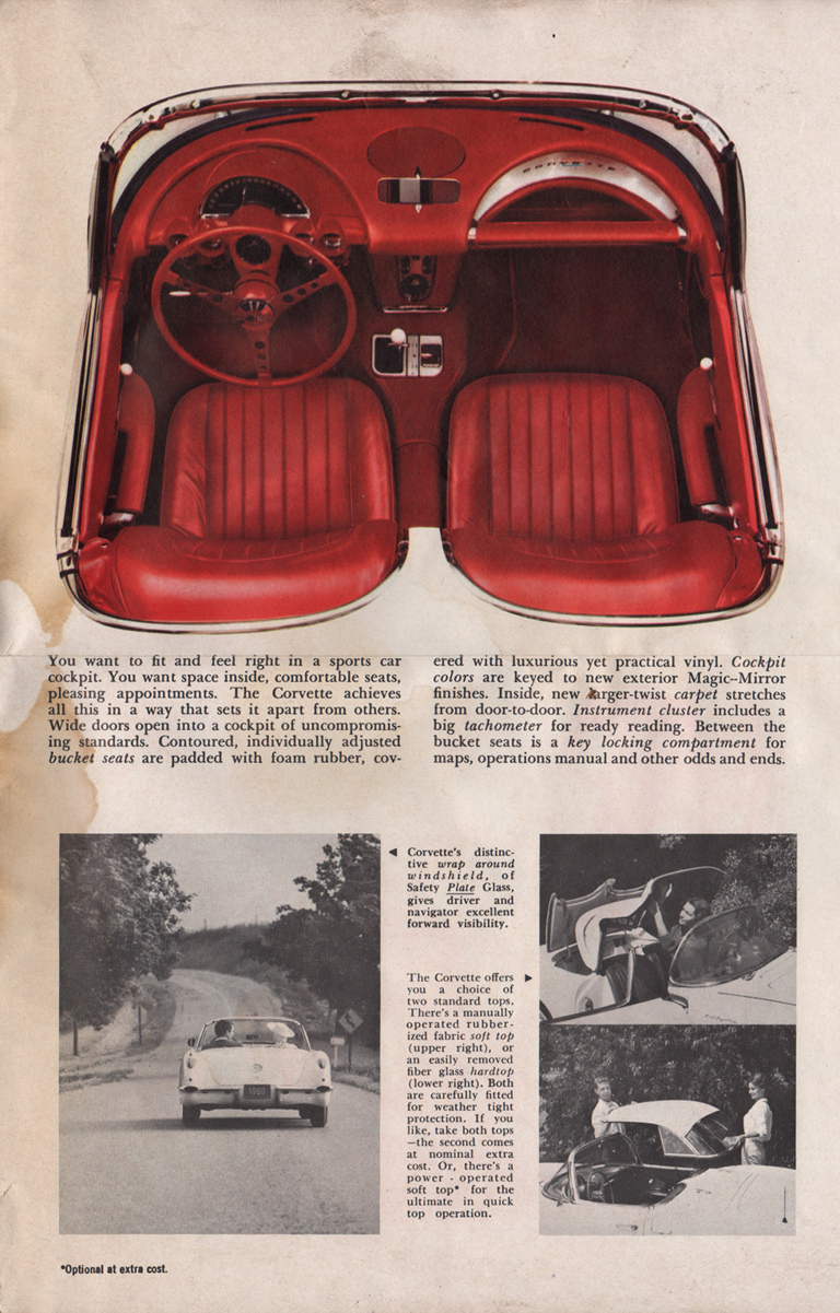 1960 Corvette Sales Brochure - Page 6