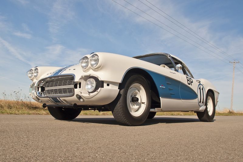 1961 Corvette Gulf Race Car SCCA B-Production National Champion