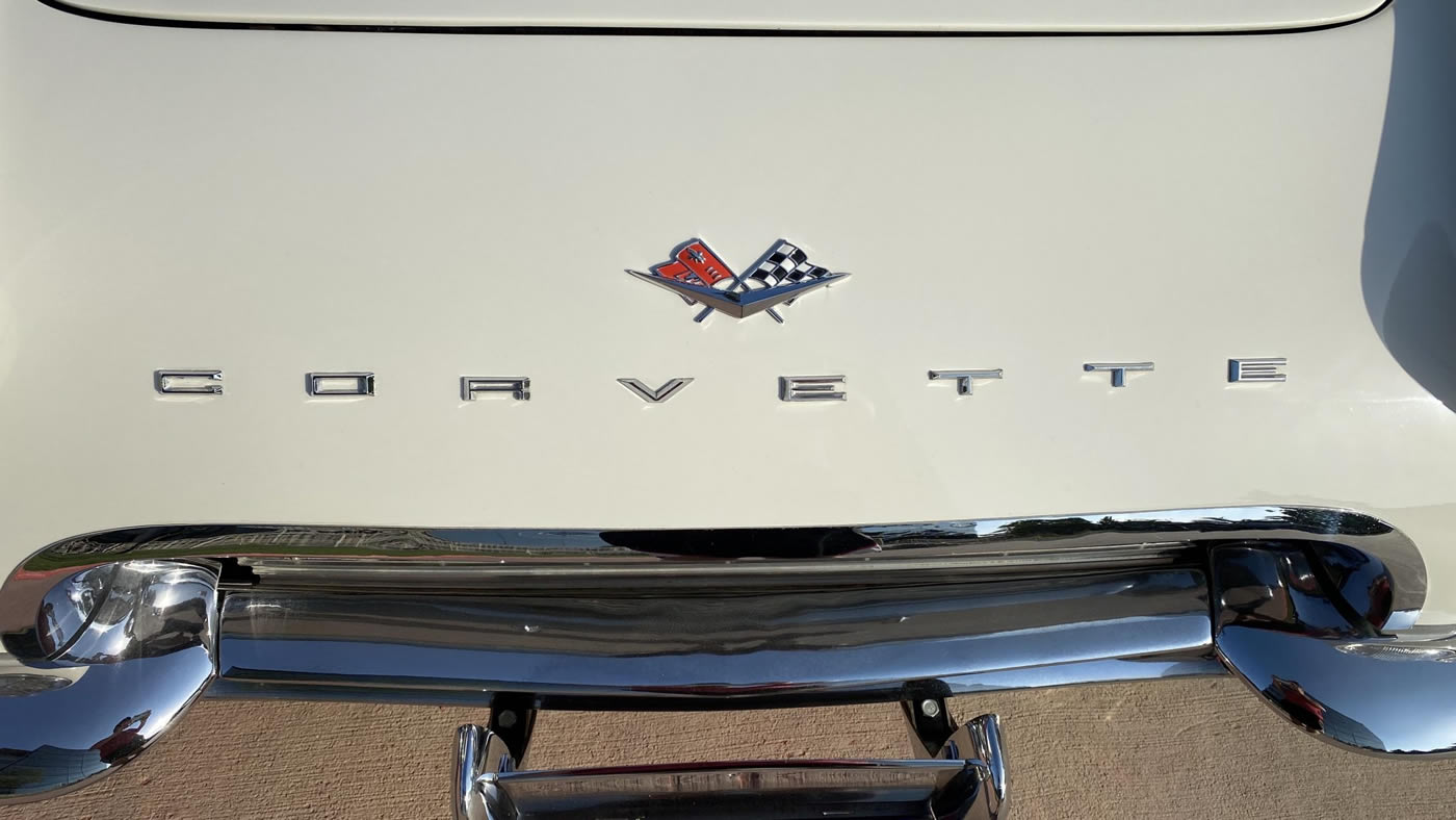 1961 Corvette in Ermine White