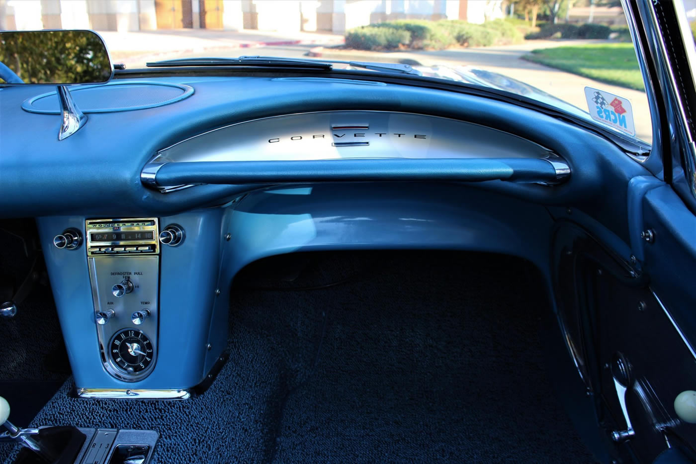 1961 Corvette in Jewel Blue