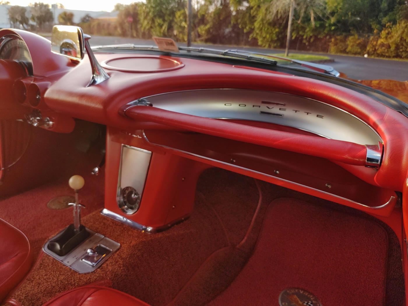 1962 Corvette in Roman Red