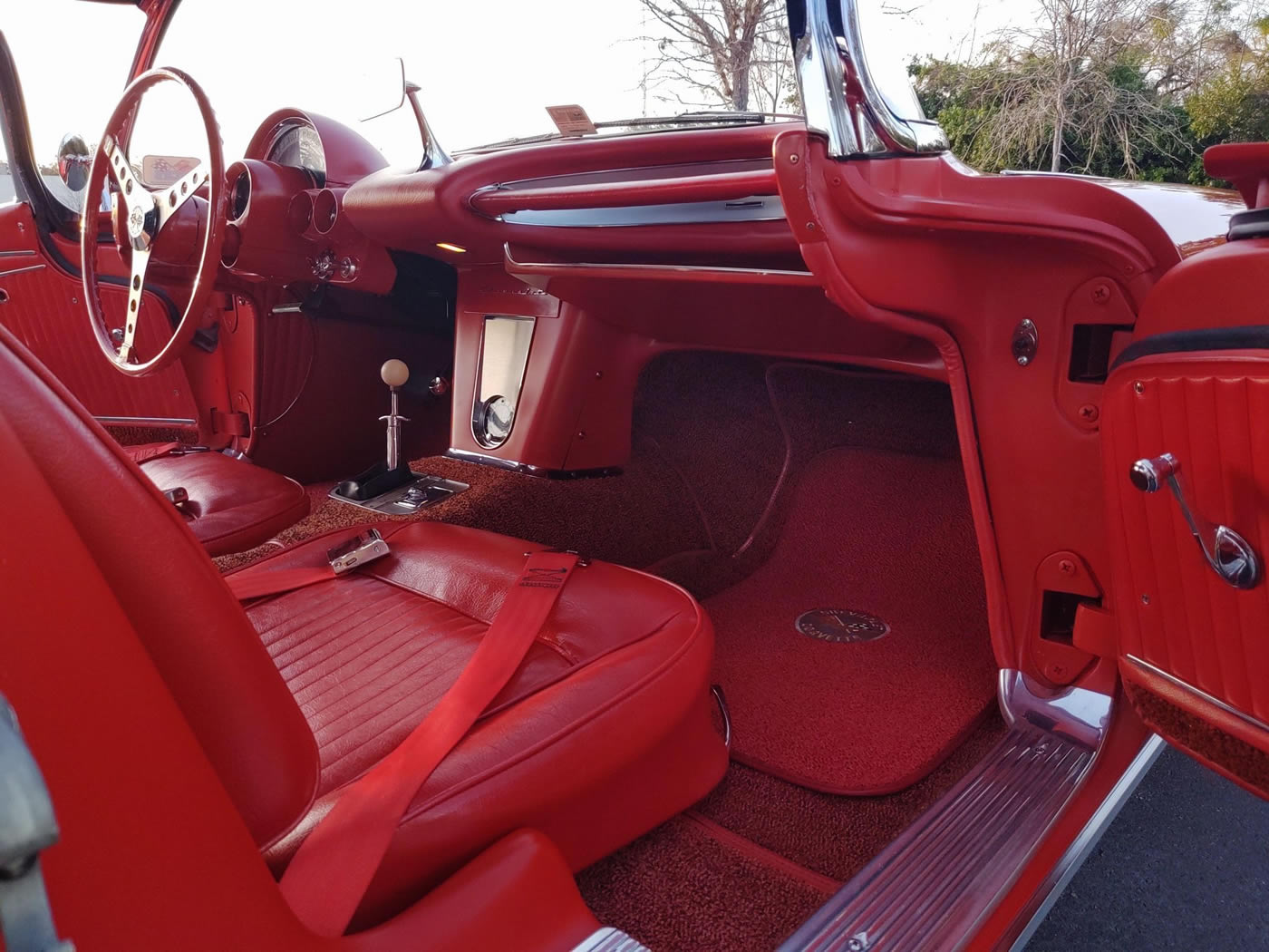 1962 Corvette in Roman Red