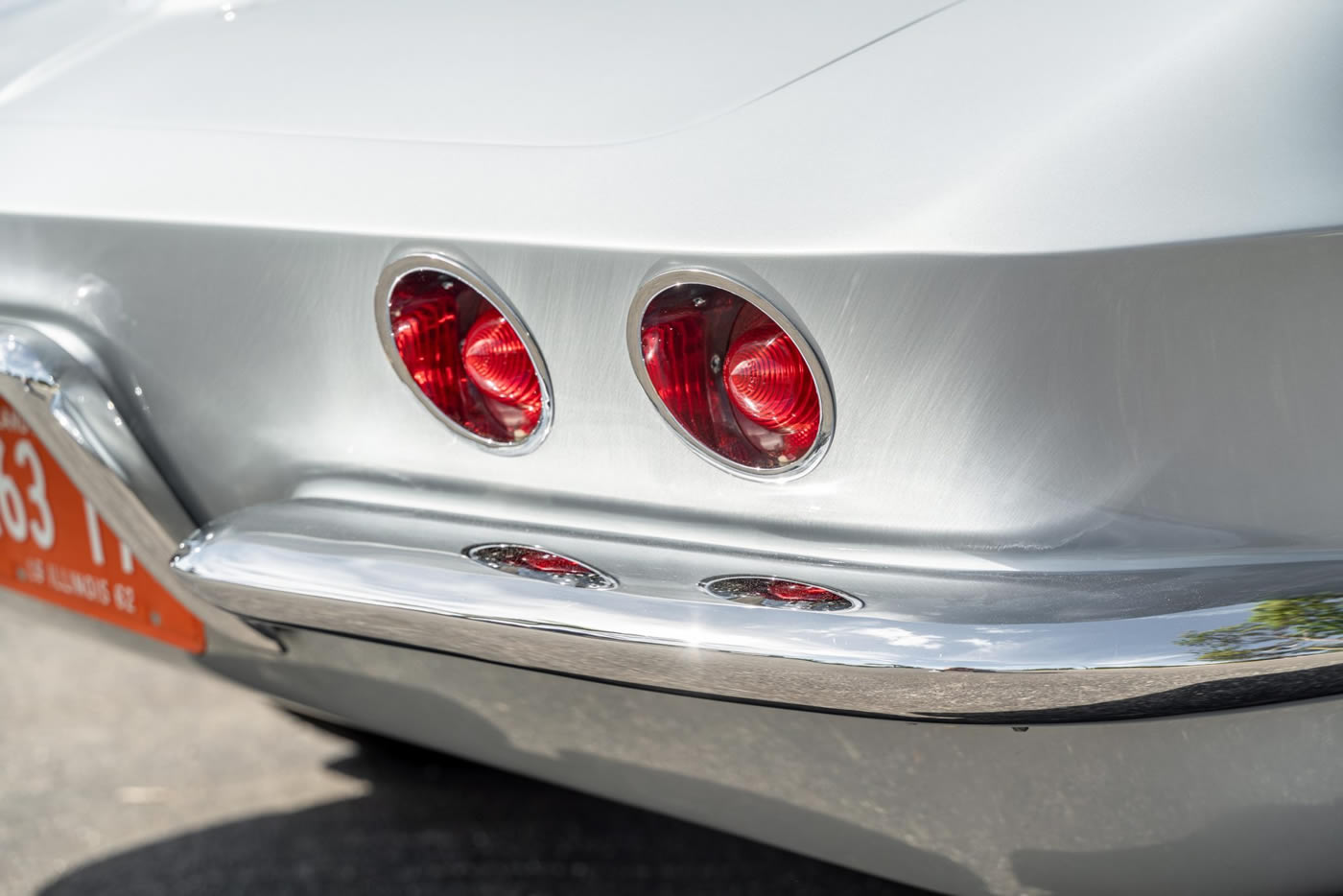 1962 Corvette in Sateen Silver