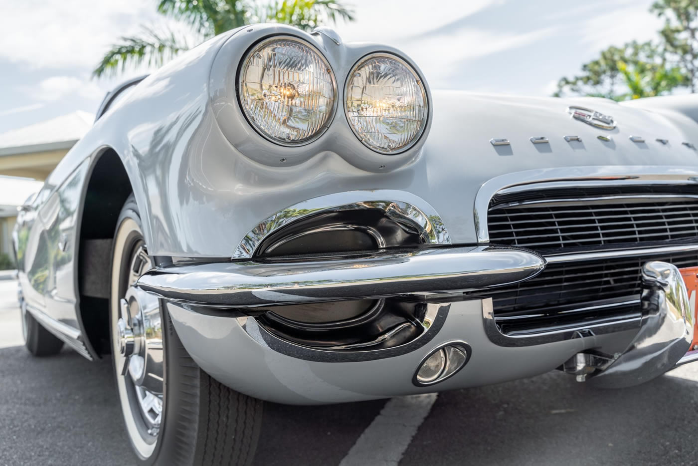 1962 Corvette in Sateen Silver