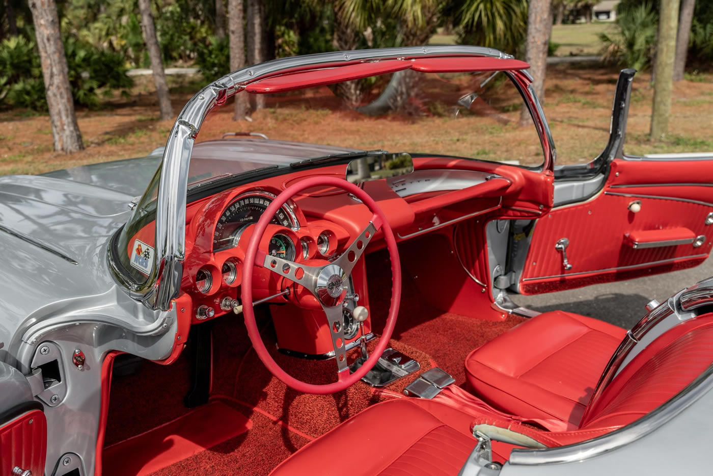 1962 Corvette in Sateen Silver