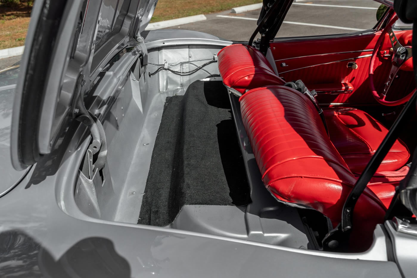 1962 Corvette in Sateen Silver