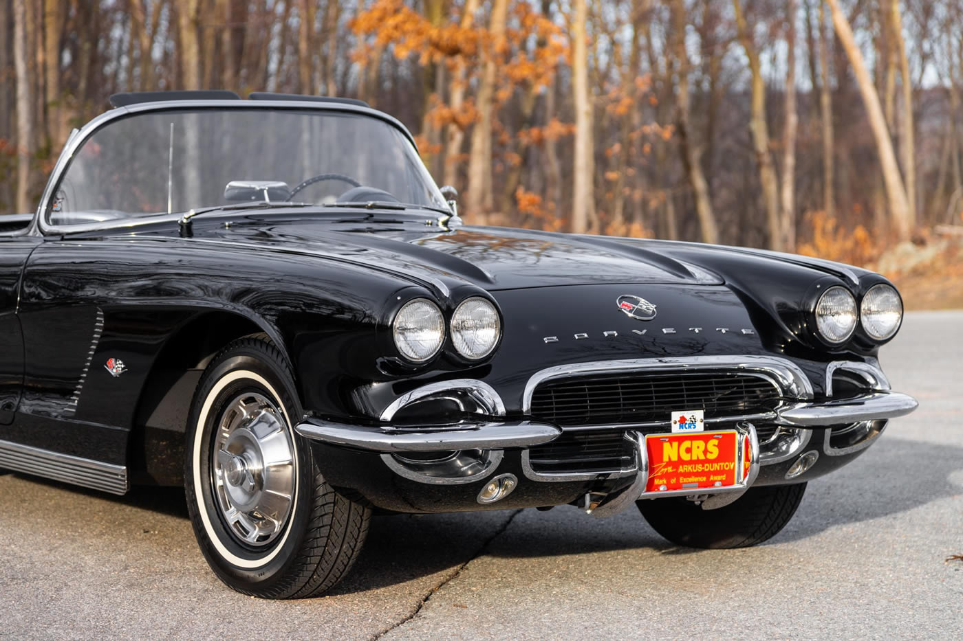 1962 Corvette in Tuxedo Black