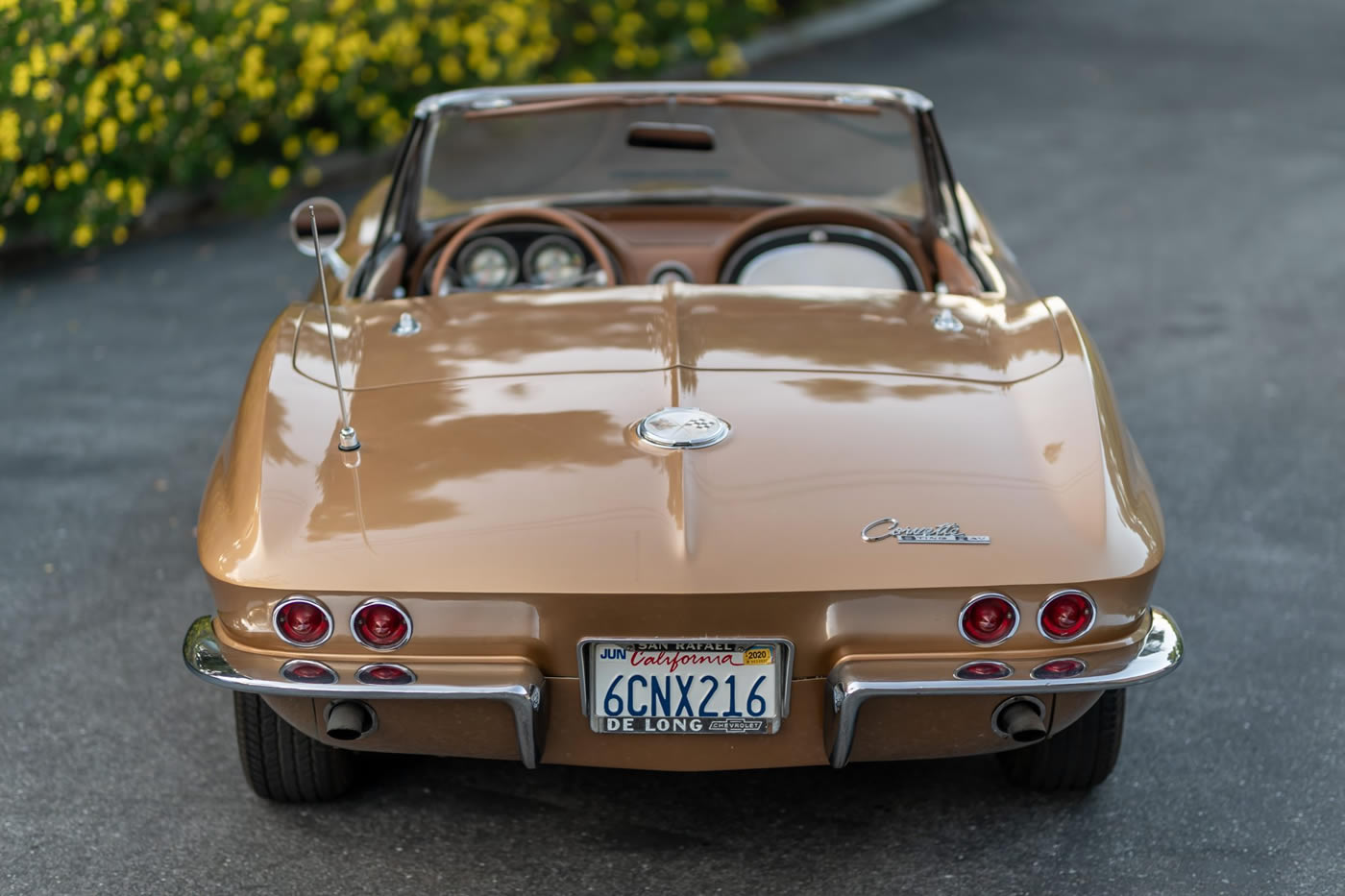 1963 Corvette Convertible in Saddle Tan