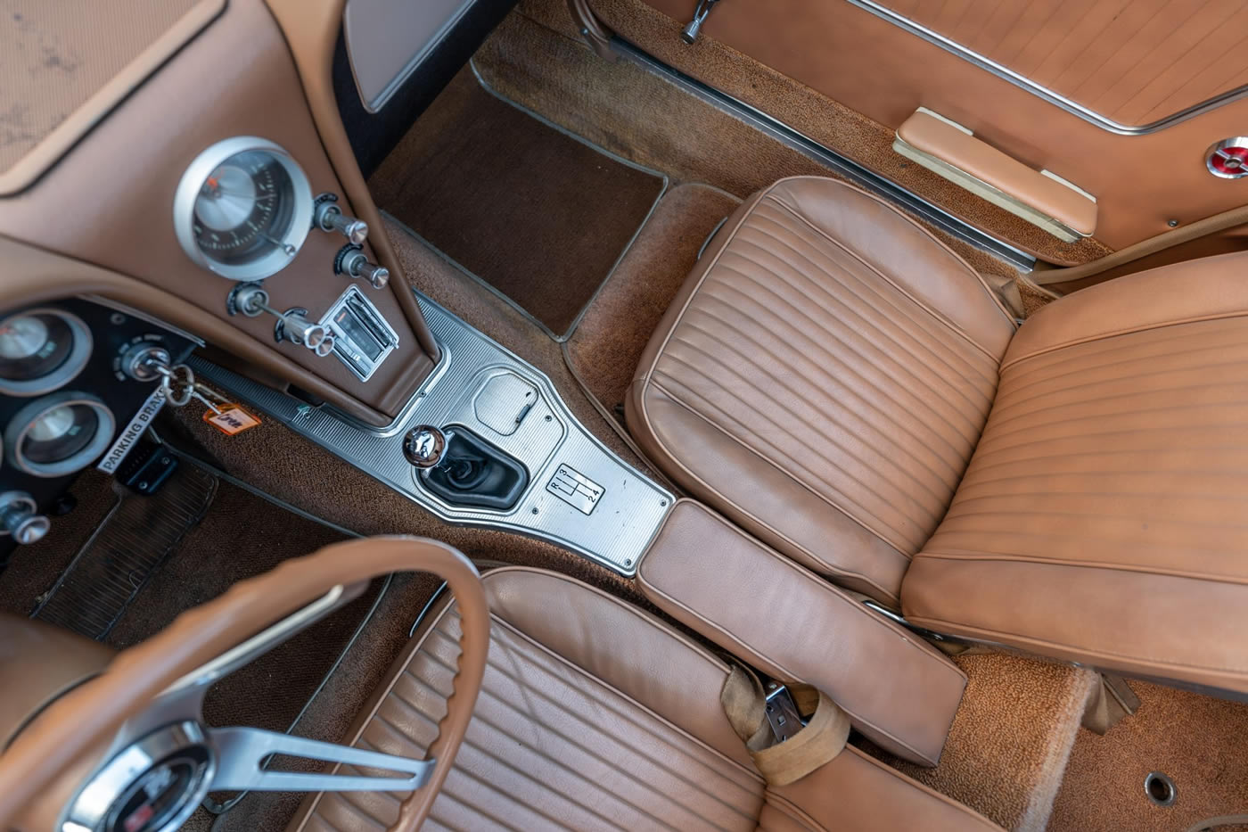 1963 Corvette Convertible in Saddle Tan