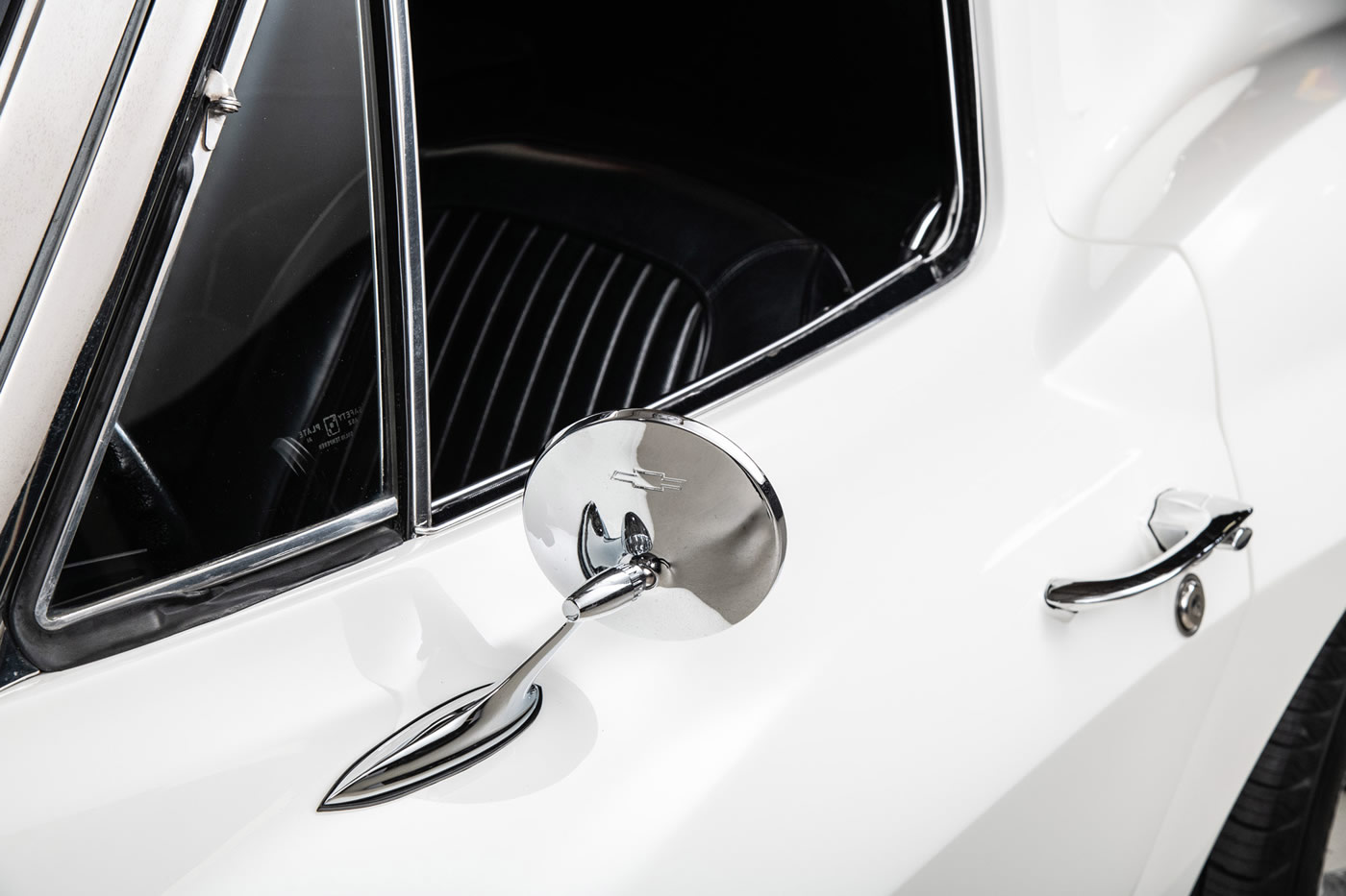 1963 Corvette Coupe in Ermine White