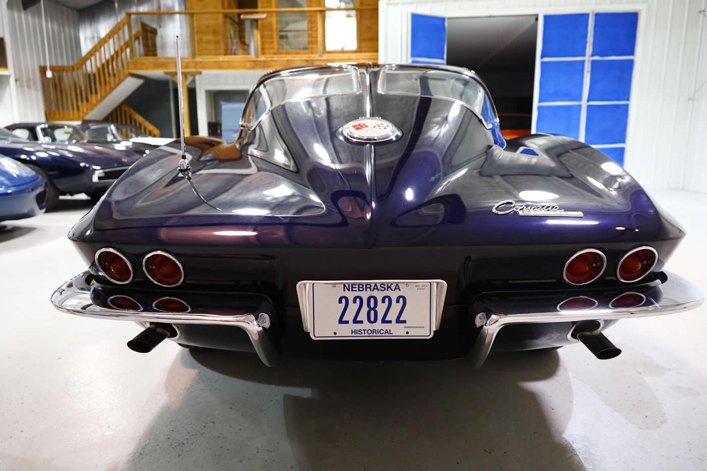 1963 Corvette Split-Window Coupe in Daytona Blue