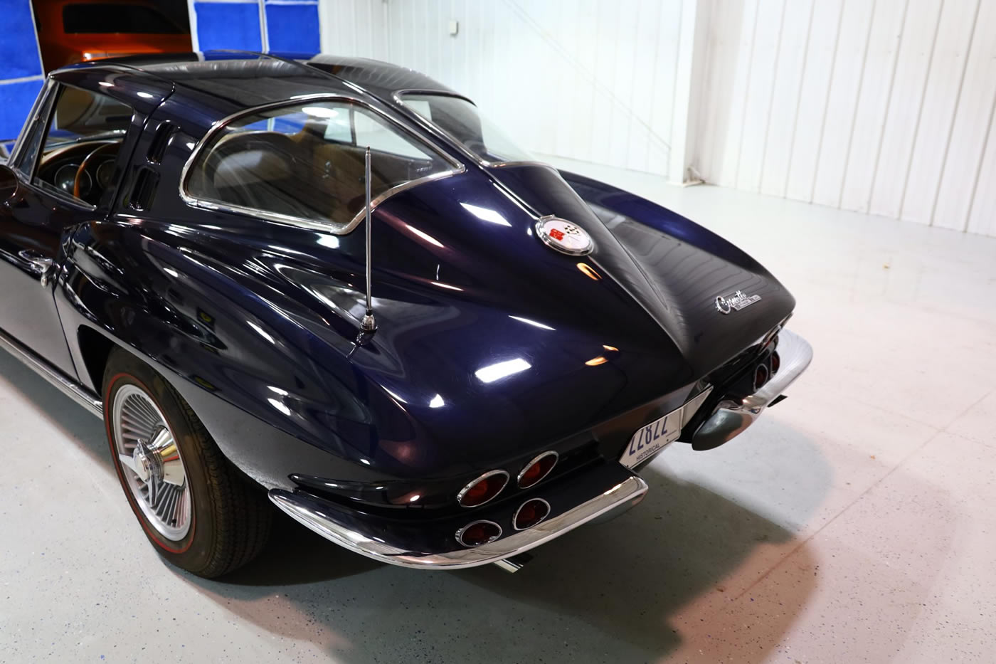 1963 Corvette Split-Window Coupe in Daytona Blue