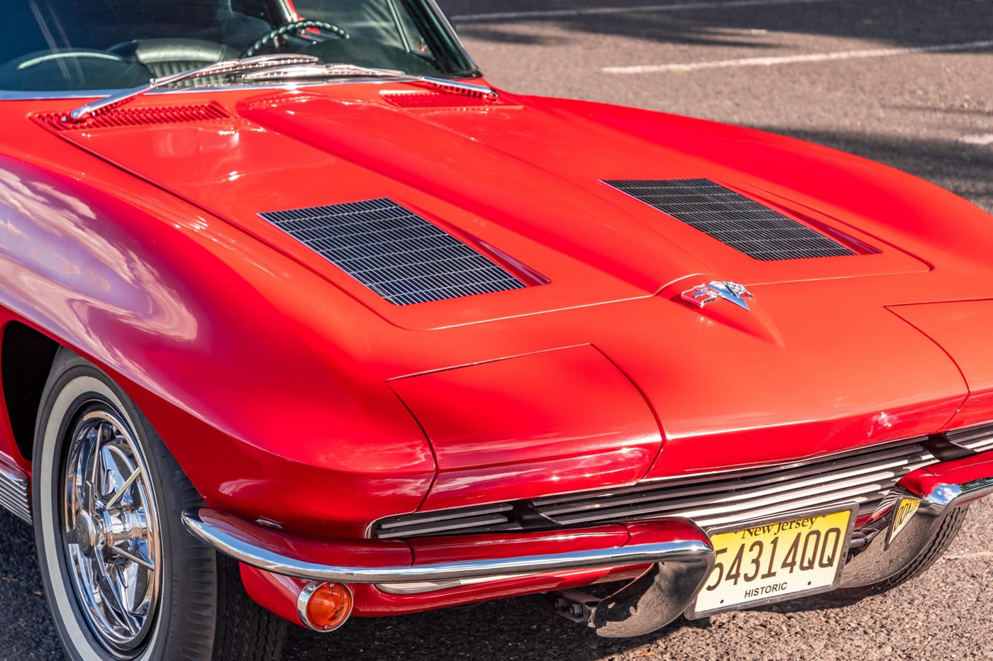 1963 Corvette Split-Window Coupe in Riverside Red